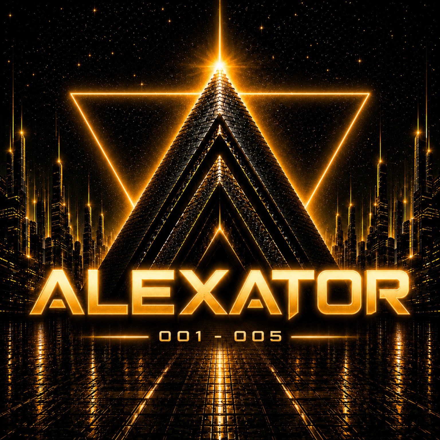 ALEXATOR 001–005 release artwork