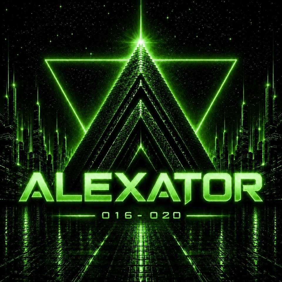 ALEXATOR 016–020 release cover